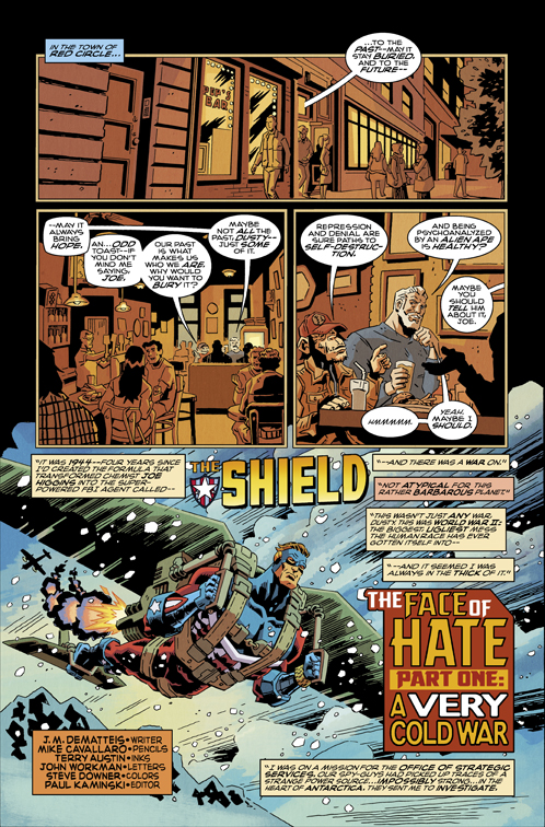 10. The Shield pg 1, Archie Comics